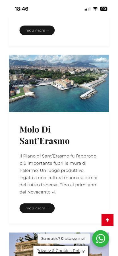 Apartamento Casa Vacanze La Rocca 2 Palermo Exterior foto